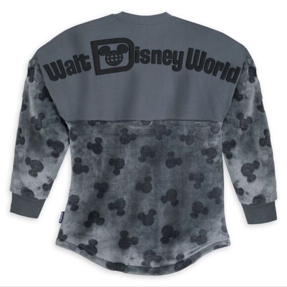 NWT Walt Disney World Velour Fleece Spirit Jersey - Disney Christmas Shirt Small - Picture 1 of 9